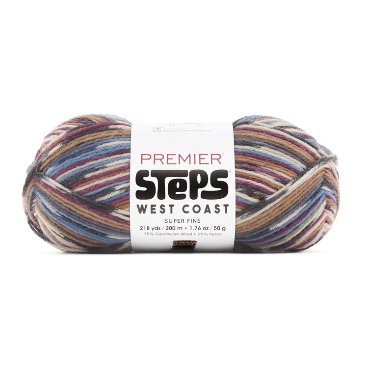 Premier Steps West Coast Sock Yarn