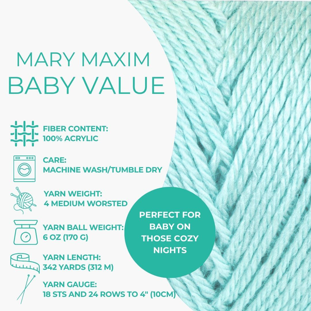 Mary Maxim Baby Value Yarn
