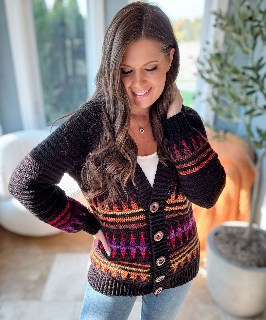 Handmade Woolen Blouse Design Ladies Sweater Blouses Handmade