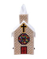 Bless You Plastic Canvas Tissue Box Cover