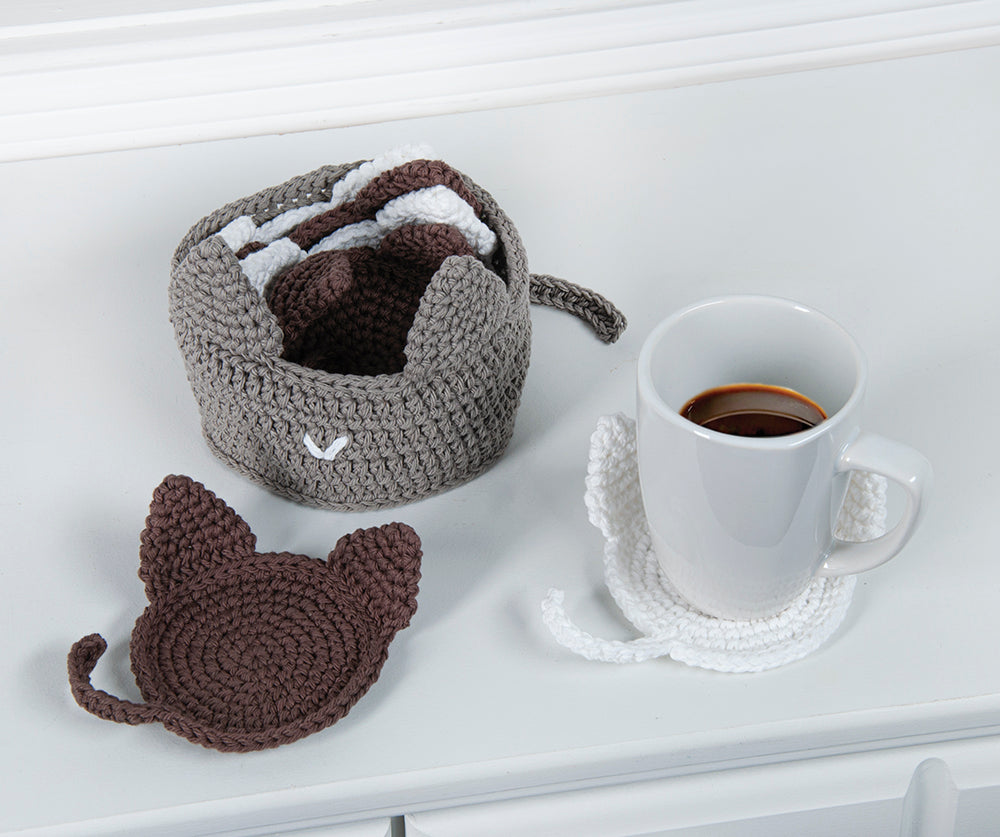 Ensemble de sous-verres Chat