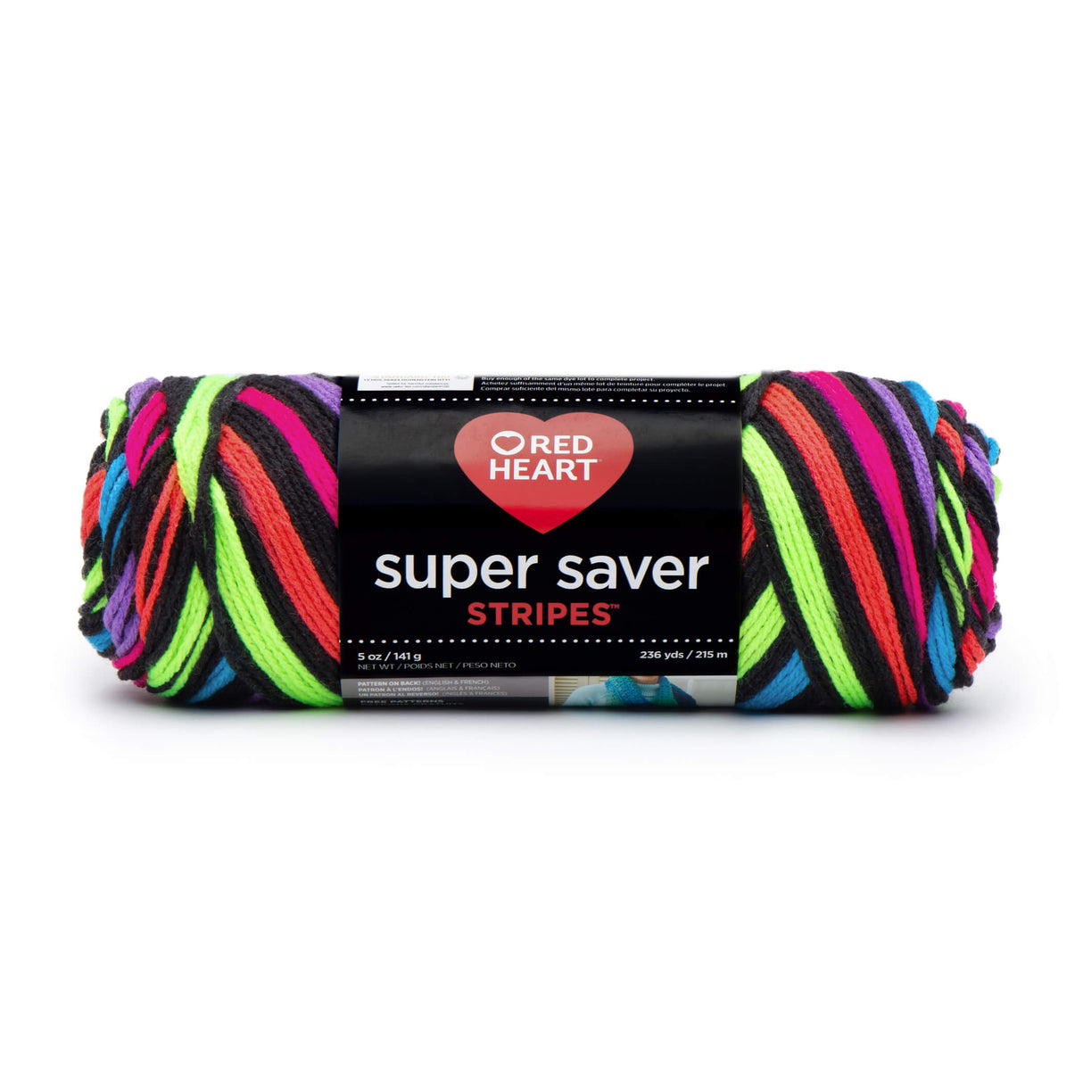 Red Heart Super Saver Yarn (Stripes, Prints, Variegated)