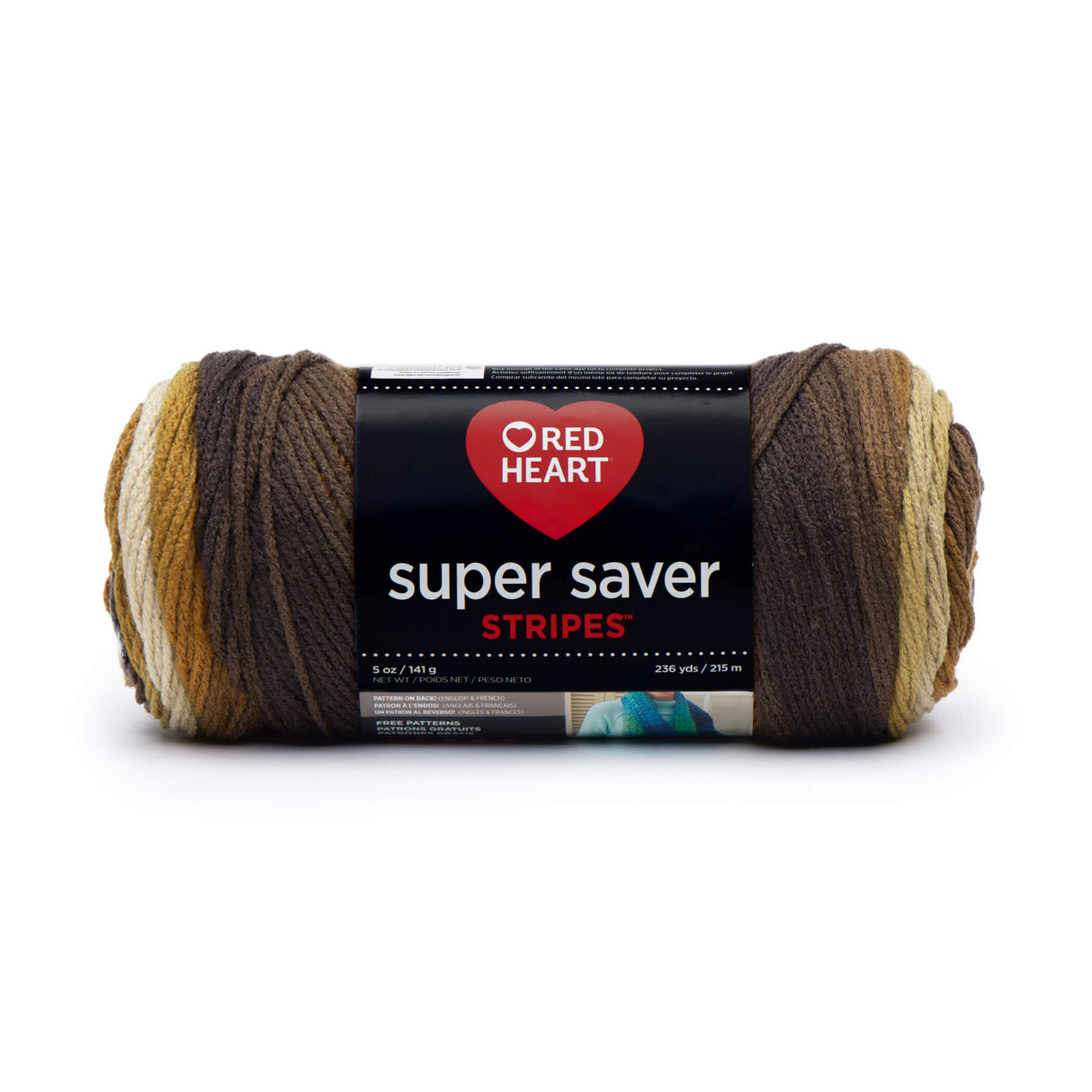 Red Heart Super Saver Yarn (Stripes, Prints, Variegated)