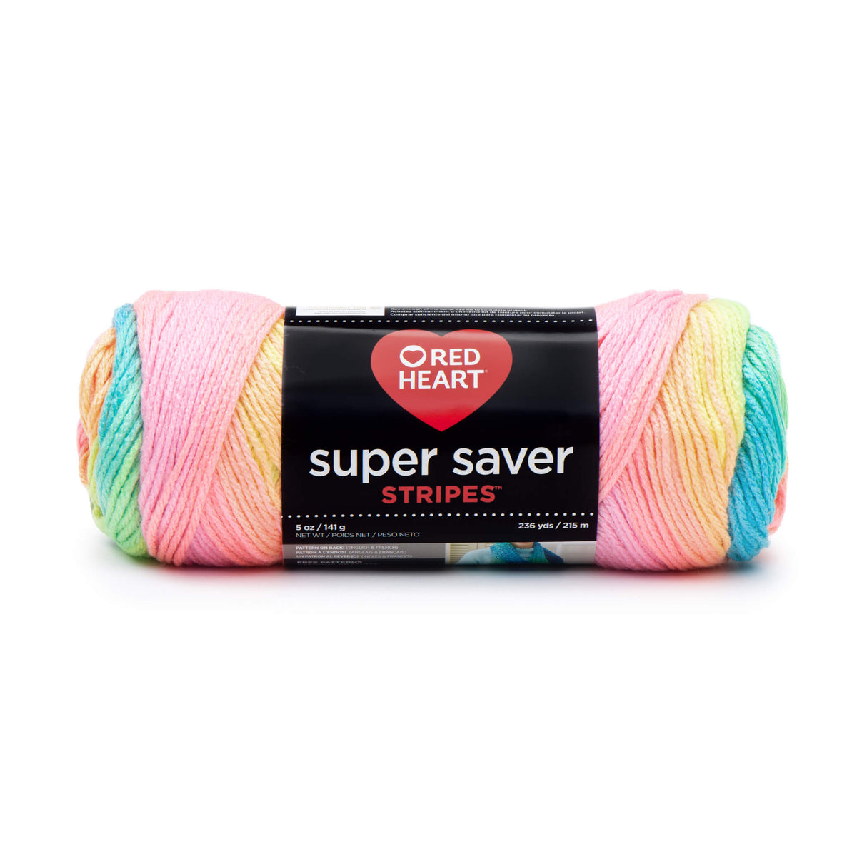 Red Heart Super Saver Yarn (Stripes, Prints, Variegated)