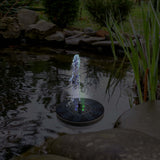 Solar Colour-Changing Water Fountain