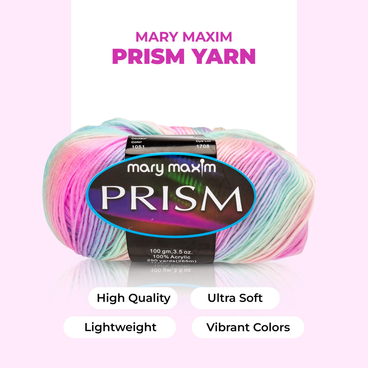 Mary Maxim Prism Yarn