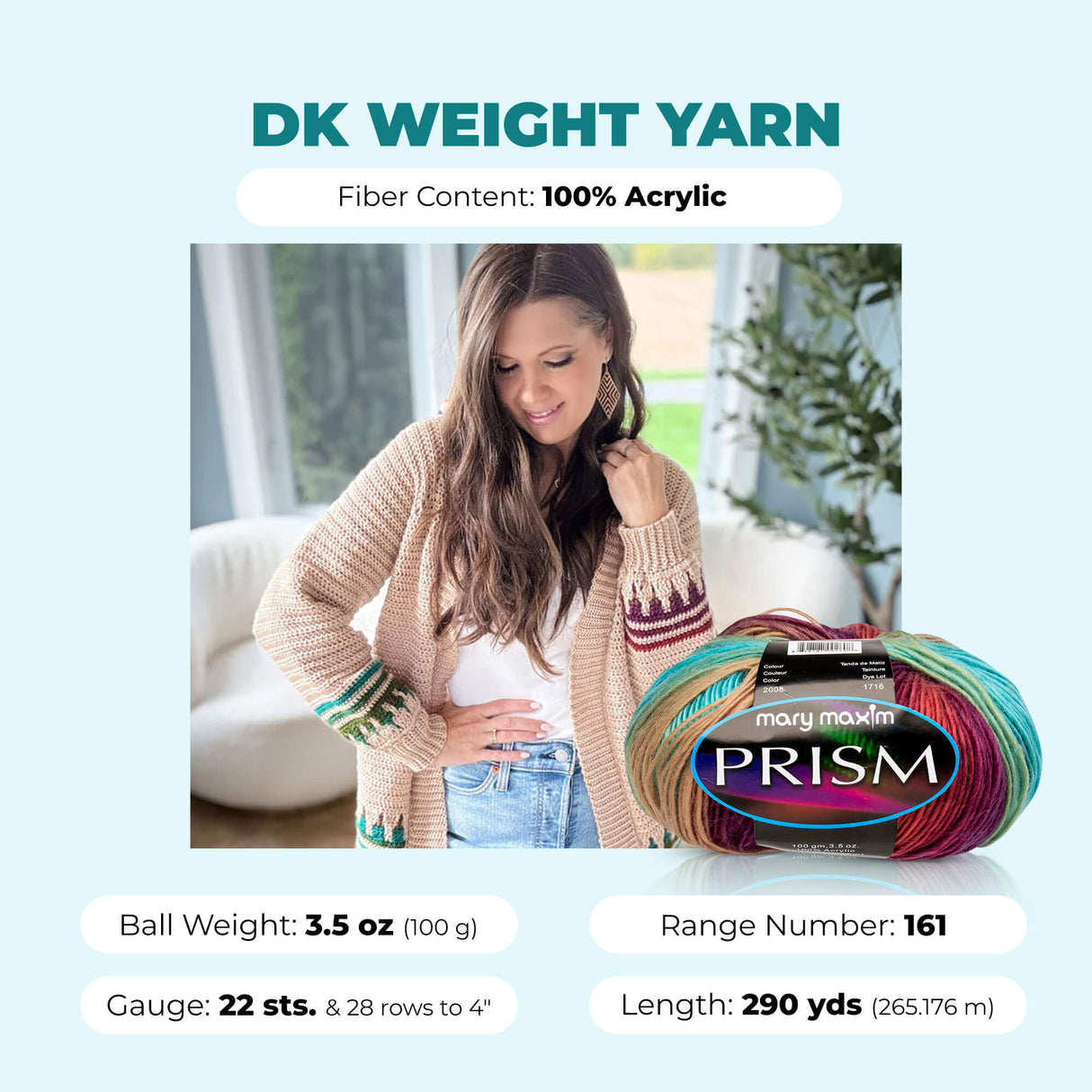 Mary Maxim Prism Yarn