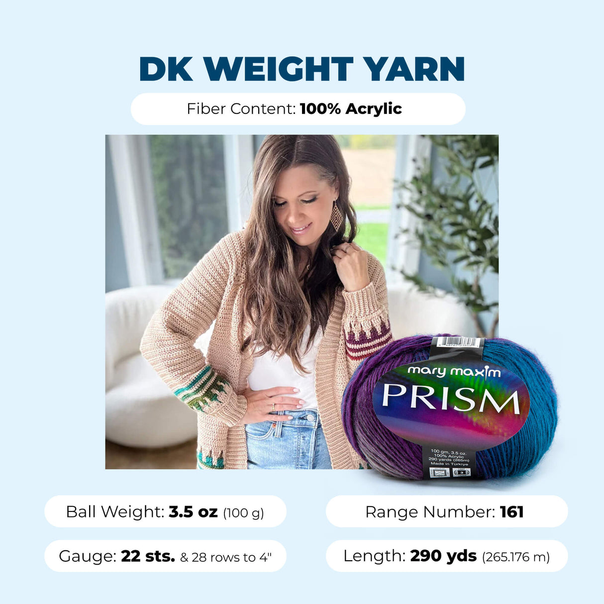 Mary Maxim Prism Yarn