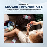 Light Blue Persian Tiles Throw