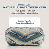 Mary Maxim Natural Alpaca Tweed
