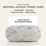 Mary Maxim Natural Alpaca Tweed