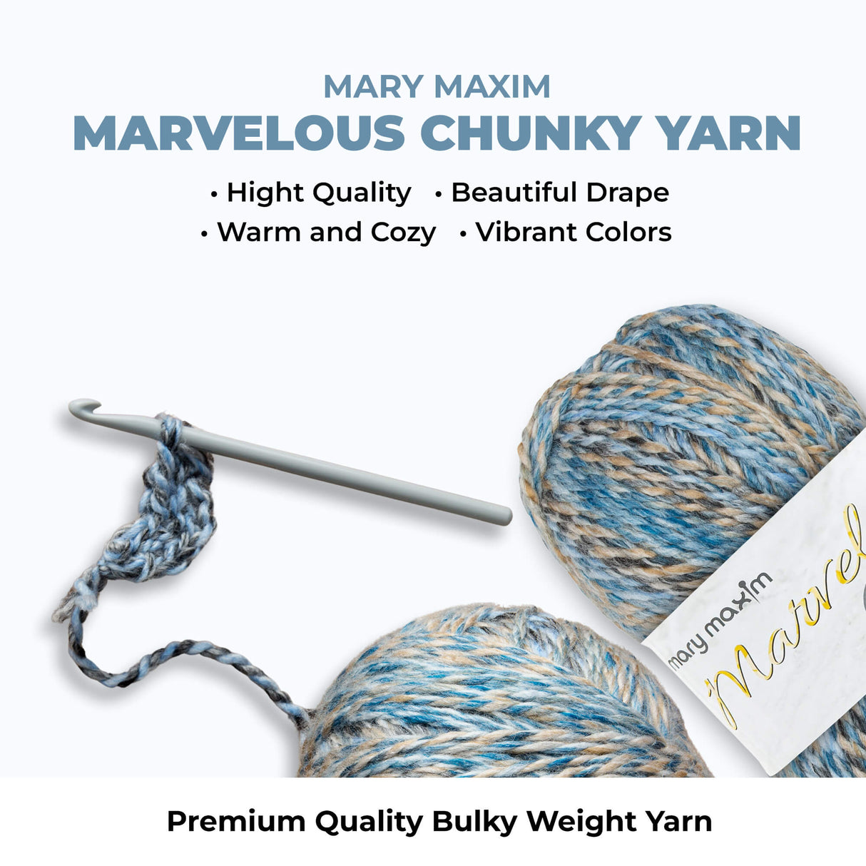 Mary Maxim Marvelous Chunky Yarn