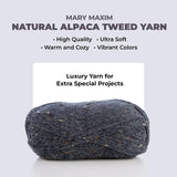 Mary Maxim Natural Alpaca Tweed