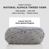 Mary Maxim Natural Alpaca Tweed