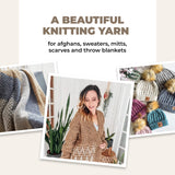 Mary Maxim Natural Alpaca Tweed