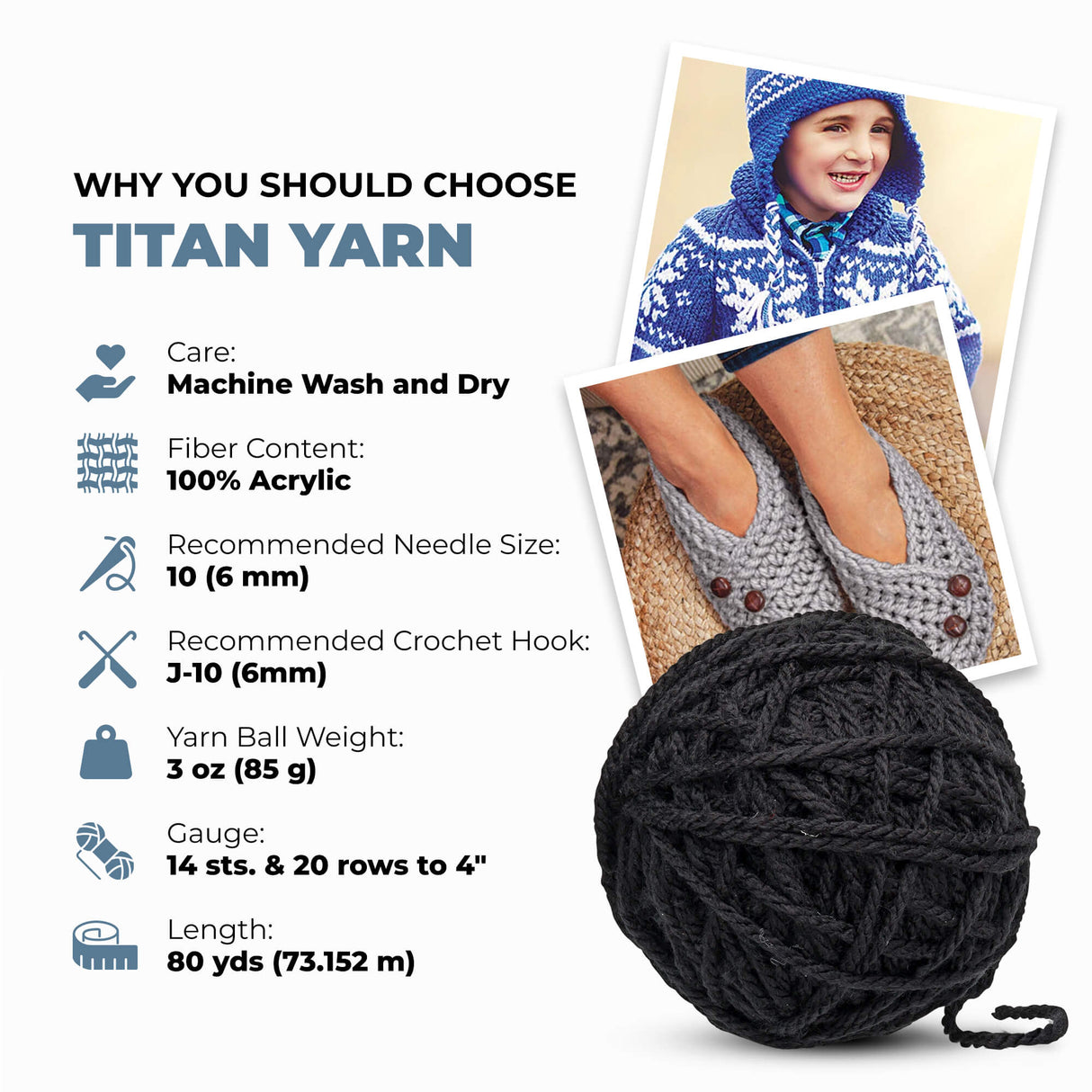 Mary Maxim Titan Yarn