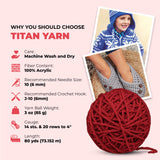Mary Maxim Titan Yarn