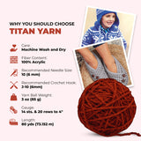 Mary Maxim Titan Yarn