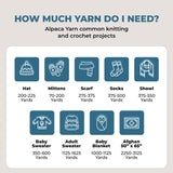 Mary Maxim Natural Alpaca Tweed