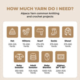 Mary Maxim Natural Alpaca Tweed