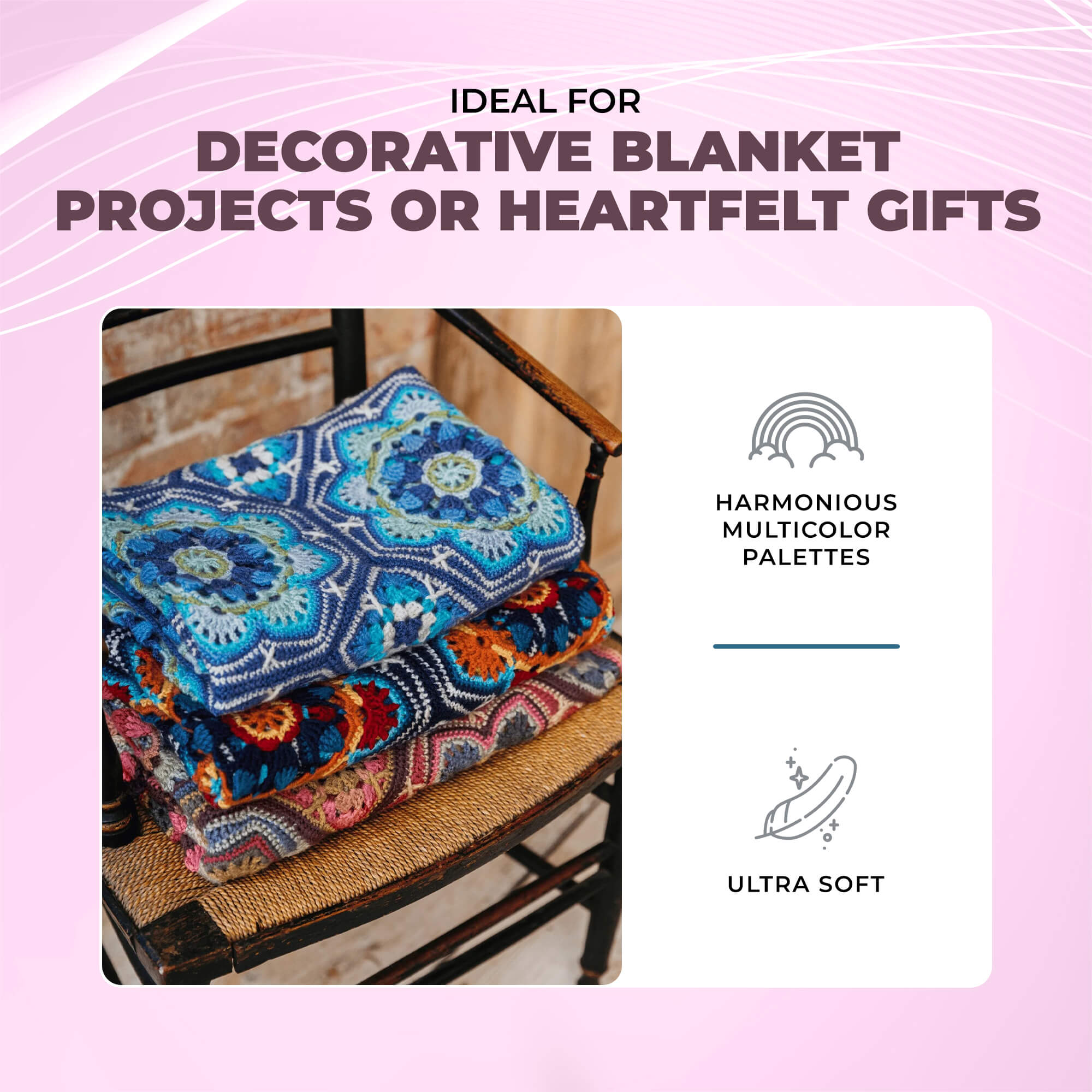 Persian Tiles Throws – Mary Maxim Ltd