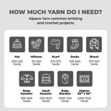 Mary Maxim Natural Alpaca Tweed