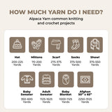 Mary Maxim Natural Alpaca Tweed