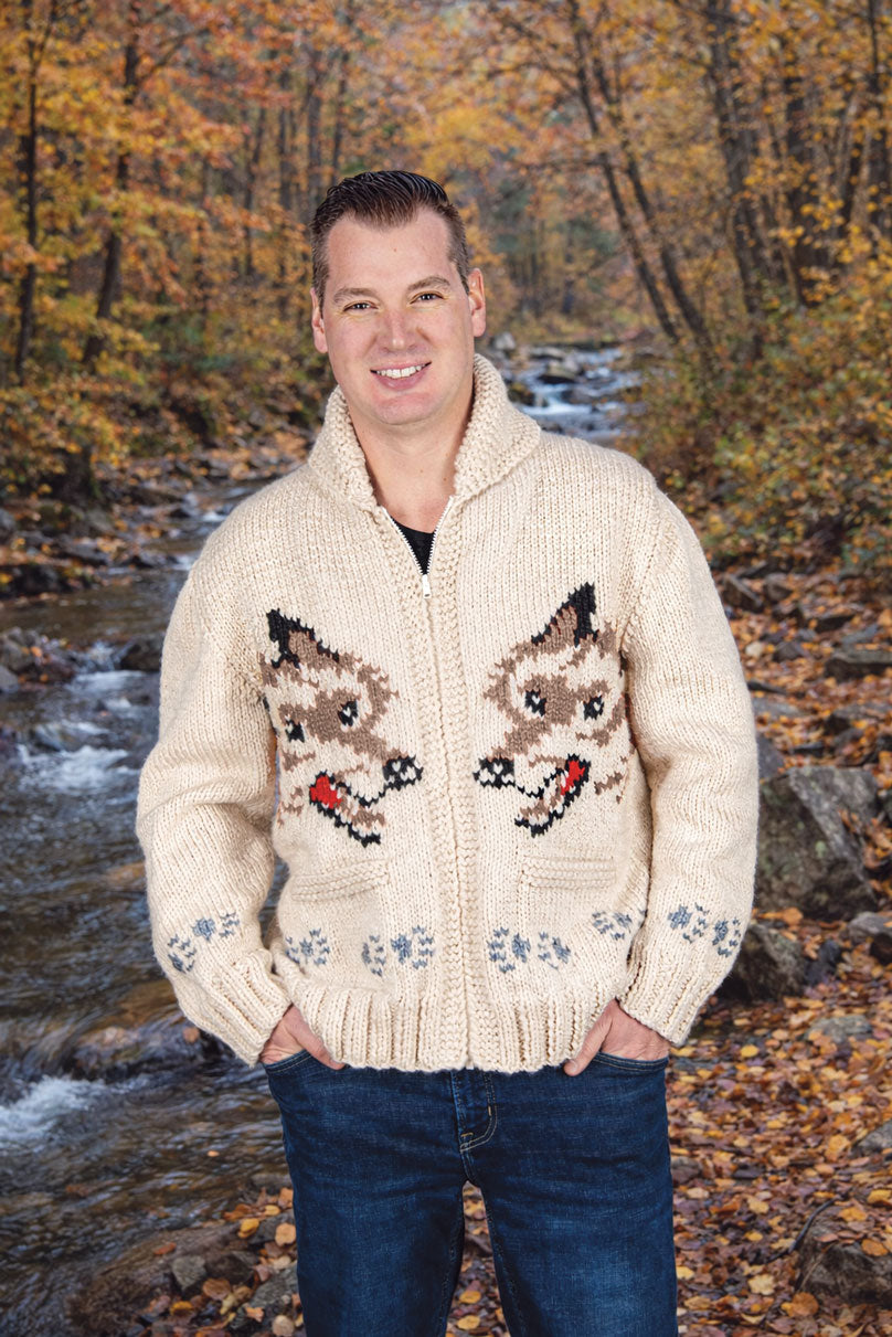 Wolf Cardigan Knit Kit (Project Hail Mary Version)