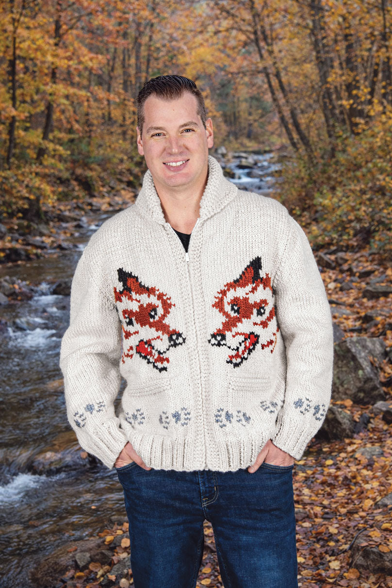 Wolf Cardigan Knit Kit (Project Hail Mary Version)