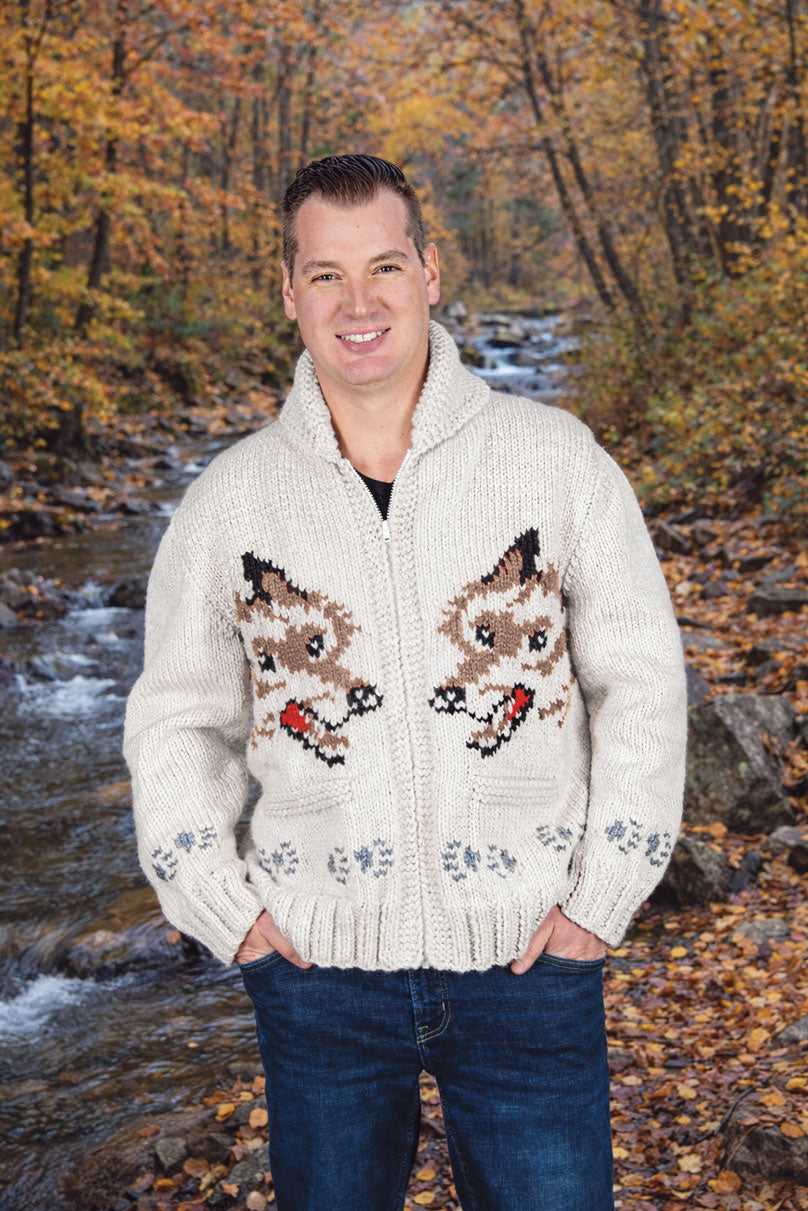 Wolf Cardigan Knit Kit (Project Hail Mary Version)