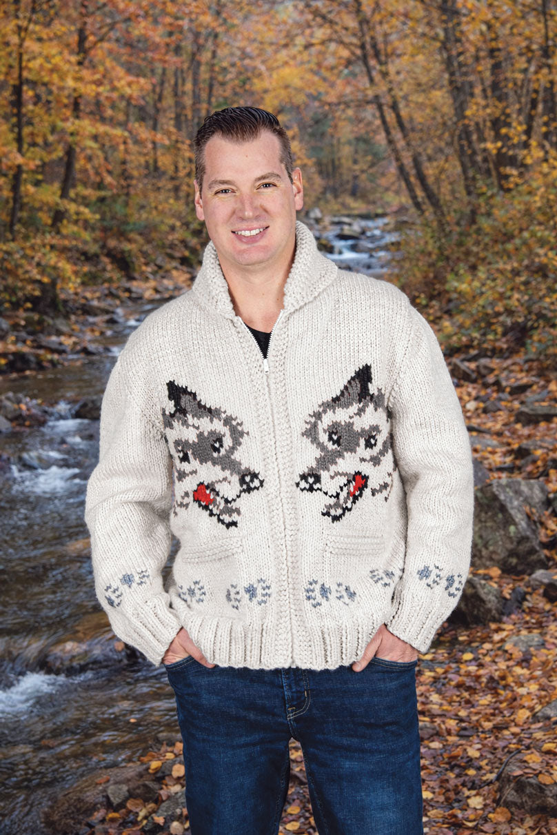 Wolf Cardigan Knit Kit (Project Hail Mary Version)