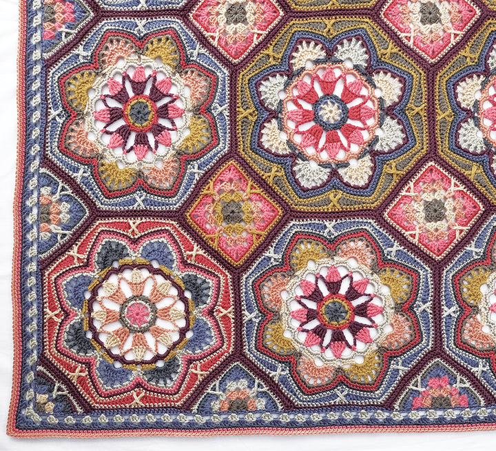 Sandalwood Persian Tiles Throw