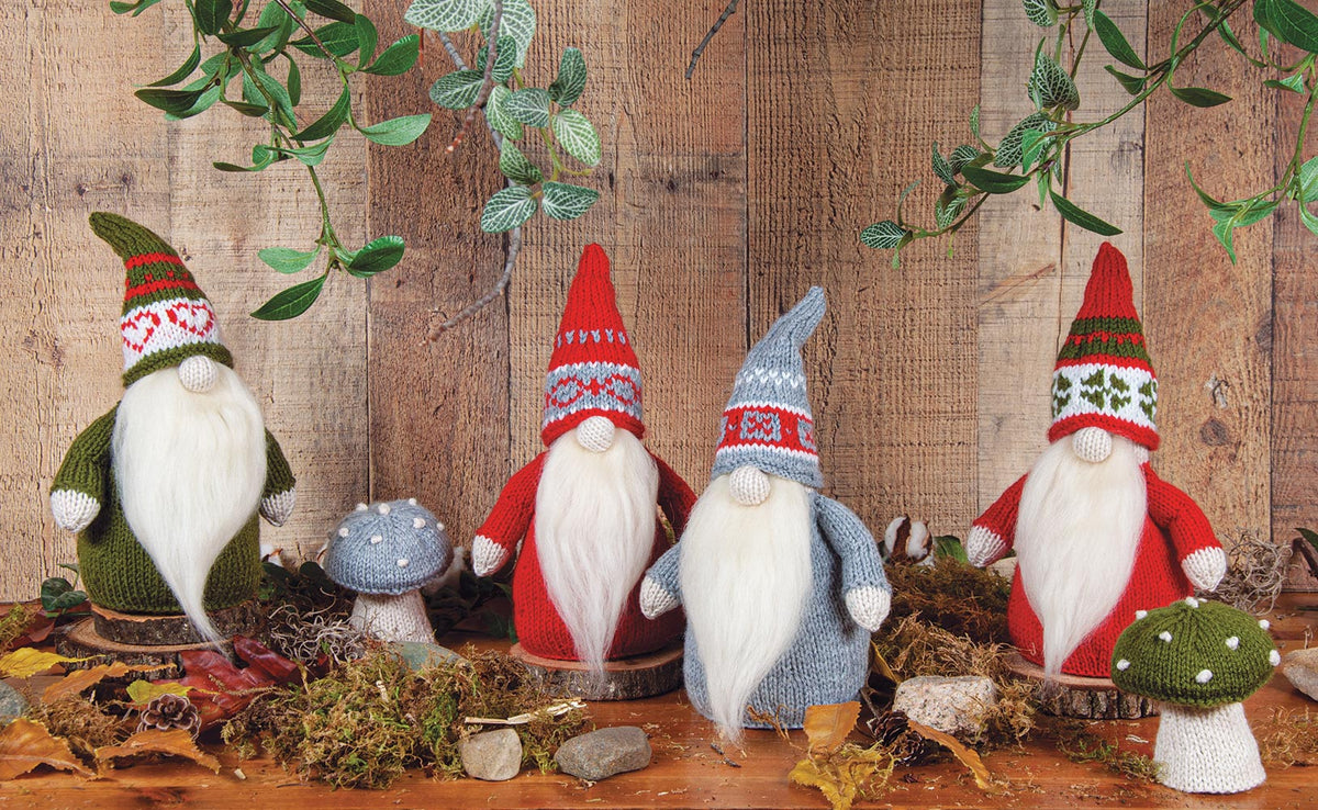 Enchanted Gnomes Christmas Knit Pattern