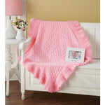 Lacy Ribbed Baby Blanket