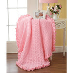 Ruffles & Lace Baby Blanket