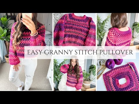 Granny Pop Pullover