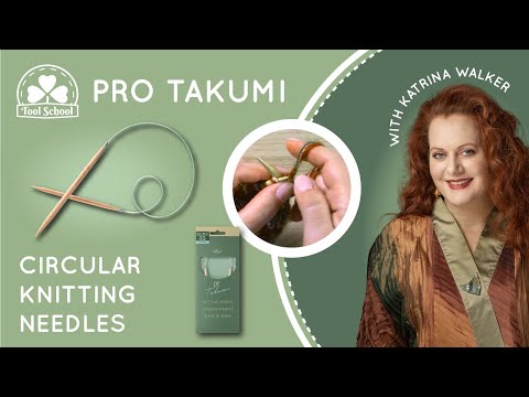 Clover® Pro Takumi 16" (40 cm) Circular Knitting Needles