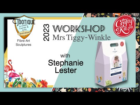 Mrs. Tiggy-Winkle and her Iron Needle Felting Kit