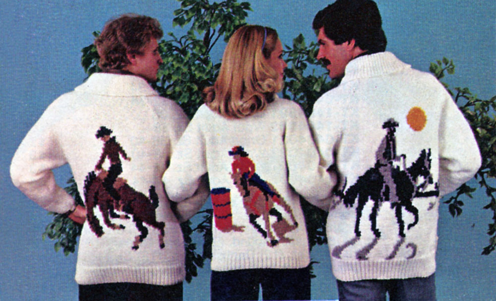 Rodeo Men's Cardigan Pattern