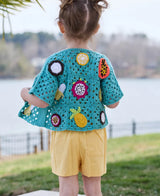 Free Tropical Motif Cardigan Pattern