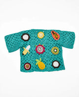 Free Tropical Motif Cardigan Pattern