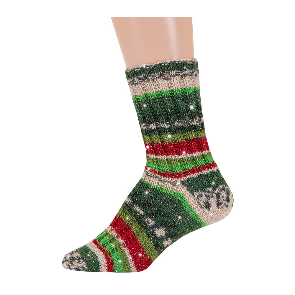 Fil à chaussettes pour pieds festifs Mary Maxim 