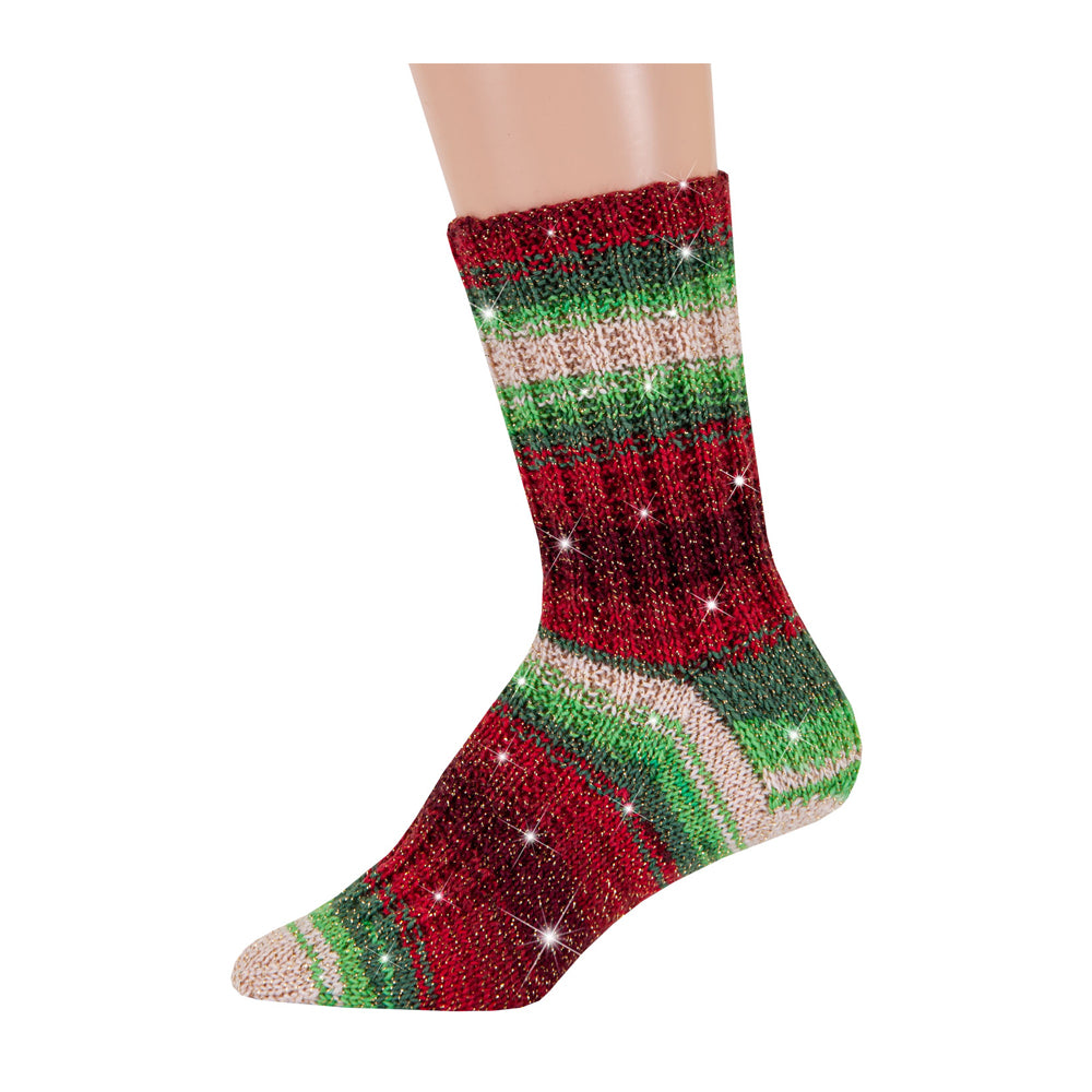 Fil à chaussettes pour pieds festifs Mary Maxim 