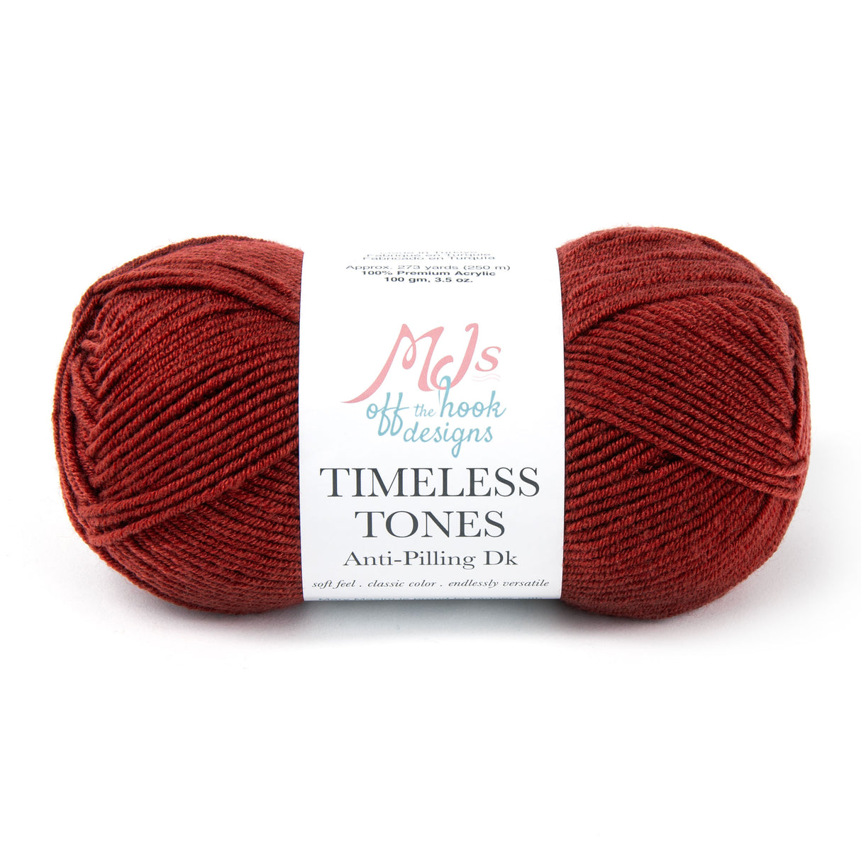 MJ's Off The Hook Designs Timeless Tones Anti-Pilling DK Yarn