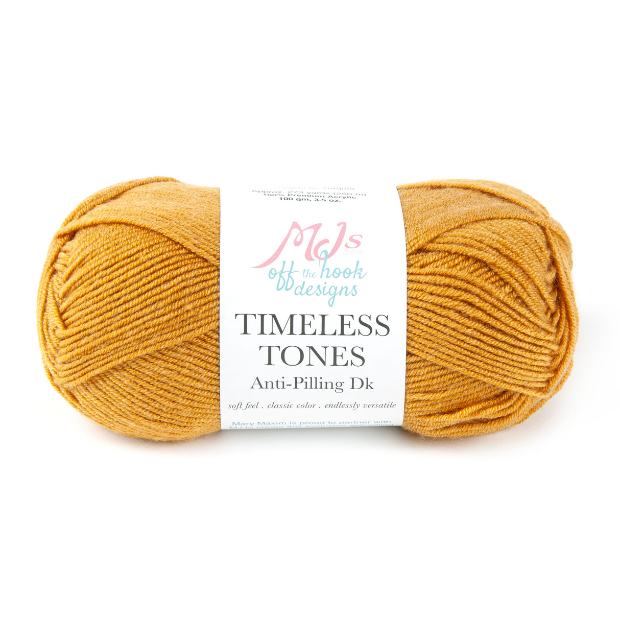 MJ's Off The Hook Designs Timeless Tones Anti-Pilling DK Yarn