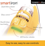 oliso Smart Iron TG1600ProPlus - Yellow