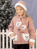 Free Teddy Bears Jacket & Hat Knit Pattern