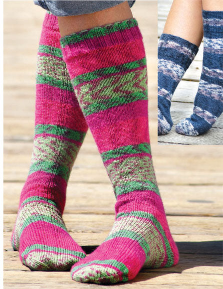 Free Knee and Basic Sock Knit Pattern