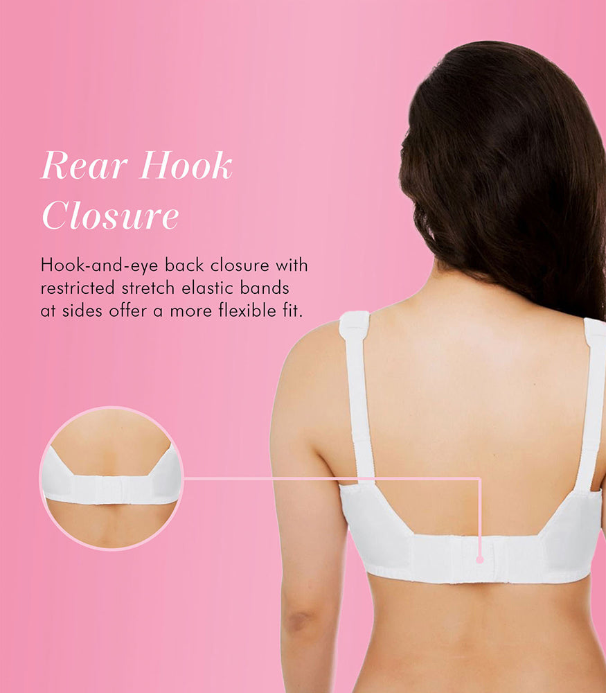 FULLY® Original Wirefree Full-Coverage Bra with Back Closure