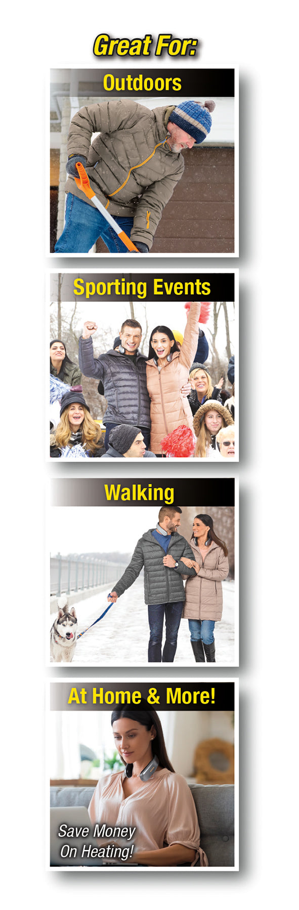 Handy Heater® Freedom Neck Warmer – Mary Maxim Ltd
